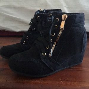 Girls heeled ankle boots